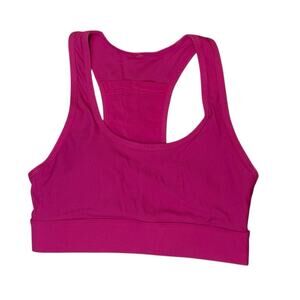 Fabletics Dark Pink Sports Bra Small